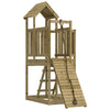 Vidaxl Speelhuis con Pine impregnado de la pared trepadora