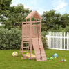 Vidaxl Speelhuis con muro di arrampicata solido Douglashout