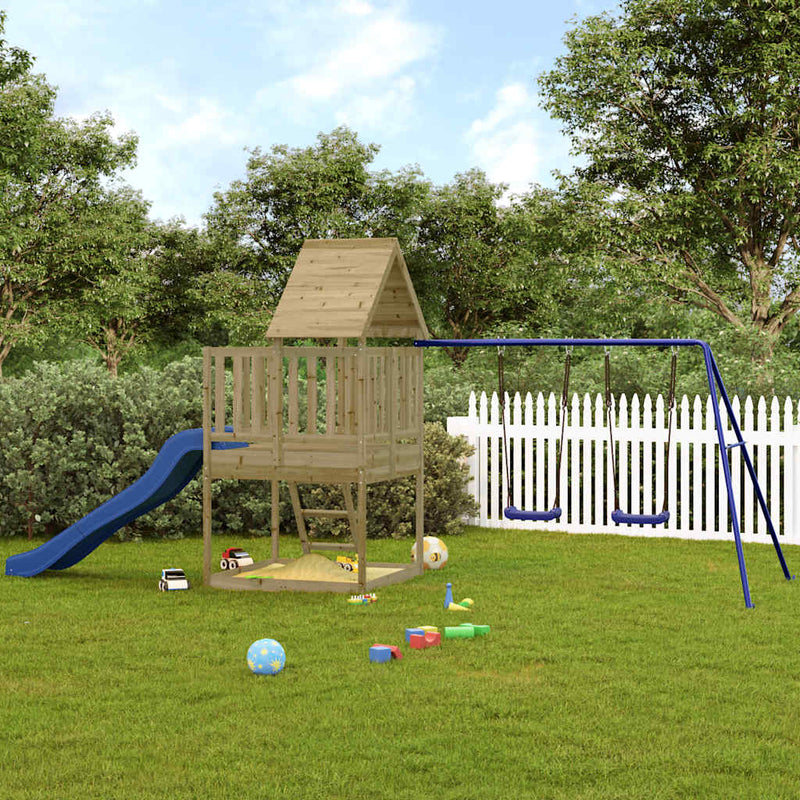 Vidaxl Speelhuis Pine impregnato