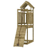 Vidaxl Speelhuis con Pine impregnado de la pared trepadora