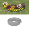 Vidaxl tuinranden 2 st 10 m 10 cm polyetheen grijs
