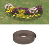 Vidaxl tuinranden 4 st 10 m 10 cm polyetheen bruin