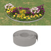 Bordi del giardino Vidaxl 3 St 10 m 15 cm polietilene grigio