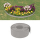 Vidaxl tuinranden 2 st 10 m 20 cm polyetheen grijs