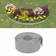 Vidaxl tuinranden 5 st 10 m 20 cm polyetheen grijs