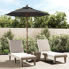 Vidaxl Parasol con polo in legno 196x231 cm antracite -colorato