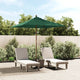 Vidaxl Parasol con poste de madera 198x198x231 cm verde