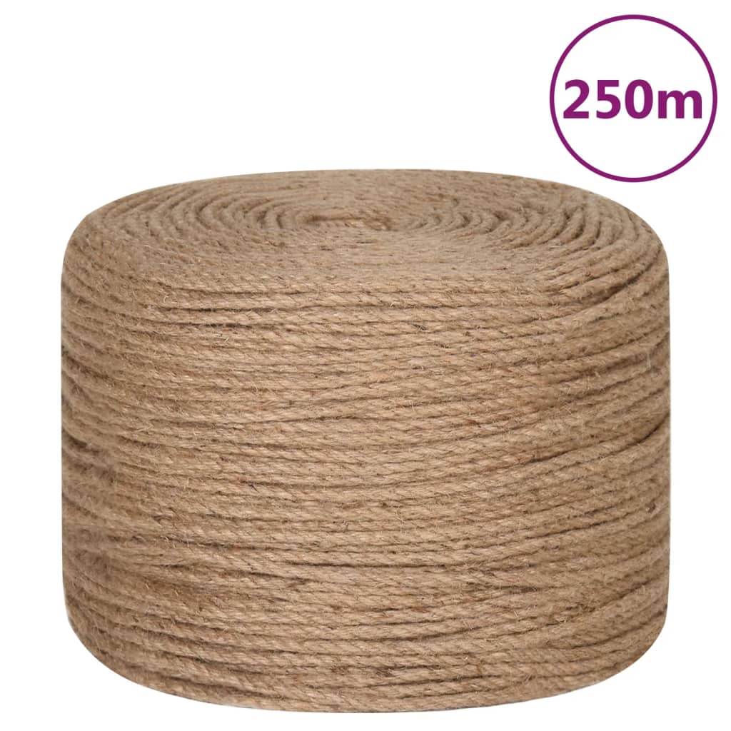 VIDAXL ROPE 250 M LANGO 8 MM SPESSA