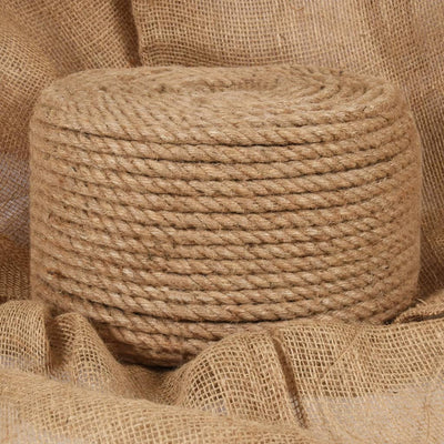 Vidaxl touw 25 m lang 10 mm dik jute