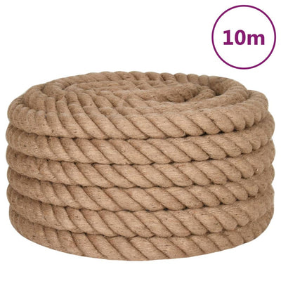 VIDAXL ROPE DI 10 M LANGO 60 mm di iuta spesso