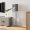 Estándares de altavoz de Vidaxl 2 st 3 pilares de vidrio endurecido coloreado