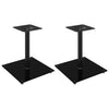 VIDAXL Altoparlante Standard 2 PC 1 PILAR per vetro indurito