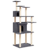 Vidaxl Cat Furniture con graffi di sisal 166 cm grigio scuro