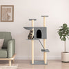 Vidaxl Cat Furniture con graffi di sisal 143 cm grigio chiaro