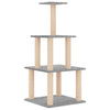 Vidaxl Cat Furniture con graffi di sisal 111 cm grigio chiaro