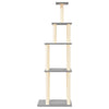 Vidaxl Cat Furniture con graffi di sisal 183 cm grigio chiaro