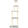 Vidaxl Cat Furniture con graffi di sisal 183 cm grigio chiaro