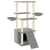 Vidaxl Cat Furniture con graffi di sisal 133 cm grigio chiaro