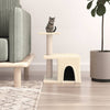 Vidaxl Cat Furniture con graffi di sisal 48 cm crema