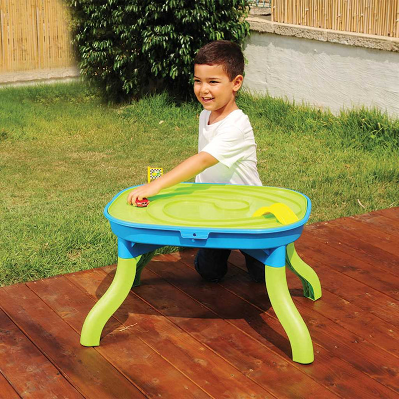 Mesa hídica de arena Vidaxl para niños 3-en-15 67.5x52x38 cm Polypropene