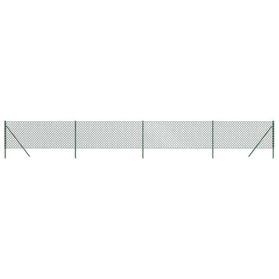 Vidaxl gaashek 0,8x10 m groen