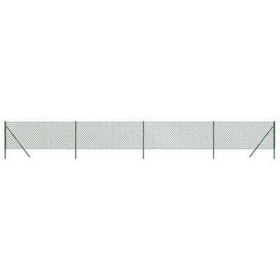 Vidaxl gaashek 1,1x10 m groen