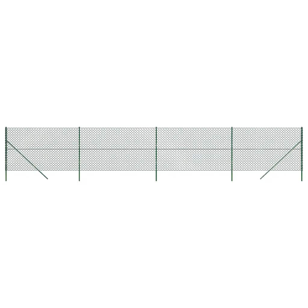 Vidaxl gaashek 1,4x10 m groen