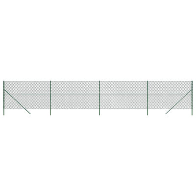 Vidaxl Gaashek 1.6x10 m verde