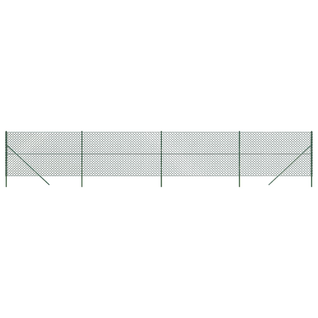 Vidaxl gaashek 2,2x10 m groen