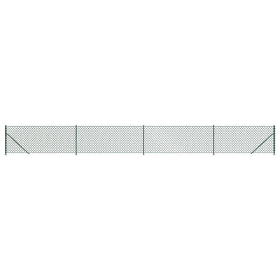 Vidaxl Gaashek con Flens 0.8x10 m verde