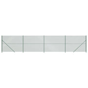 Vidaxl gaashek met flens 1,8x10 m groen - afbeelding 2