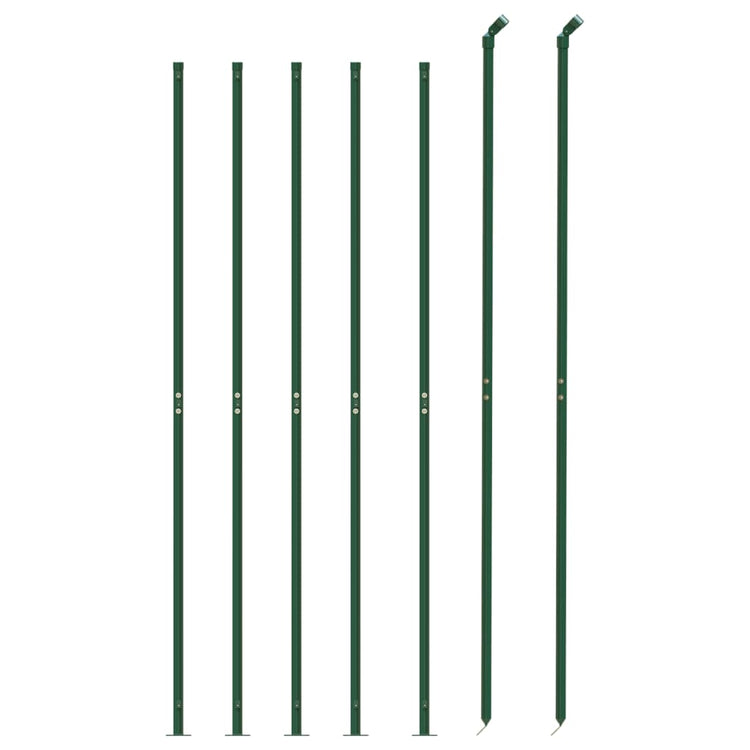 Vidaxl gaashek met flens 1,8x10 m groen