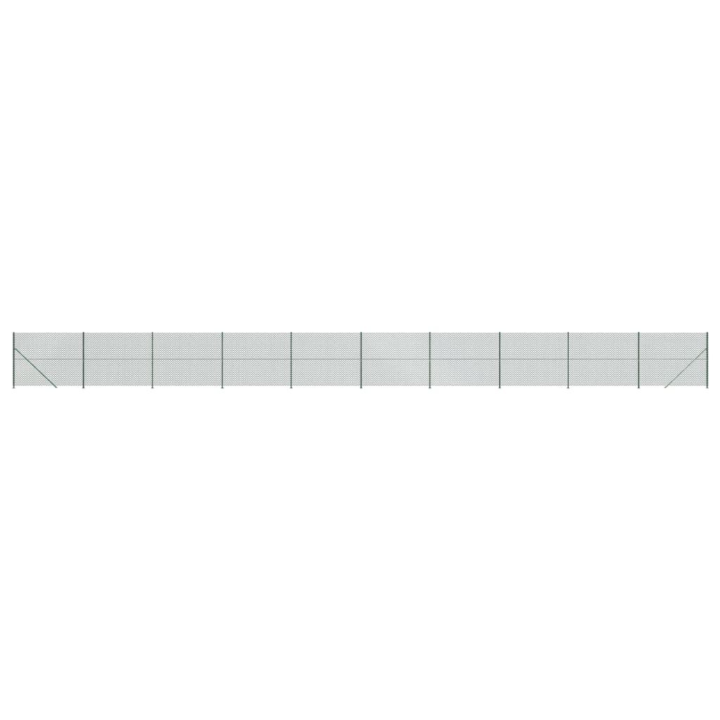 Vidaxl Gaashek con Flens 2x25 m verde