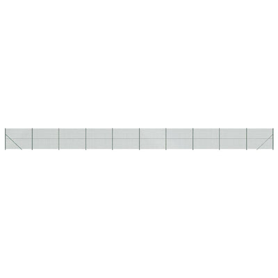VidaXL Gaashek met flens 2x25 m groen