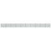 Vidaxl Gaashek con flangia 2.2x25 m verde