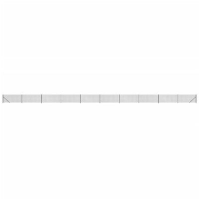 Valla de malla Vidaxl con Flens 1x25 m antracita