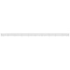Vidaxl Mesh cerca con anclajes de tierra 1.1x25 m de color plateado