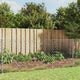 VidaXL mesh fence with flange 0.8x25 m silver colored