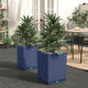 Plantadores Vidaxl 2 ST 30X30X37 CM Polypropene Dark Grey
