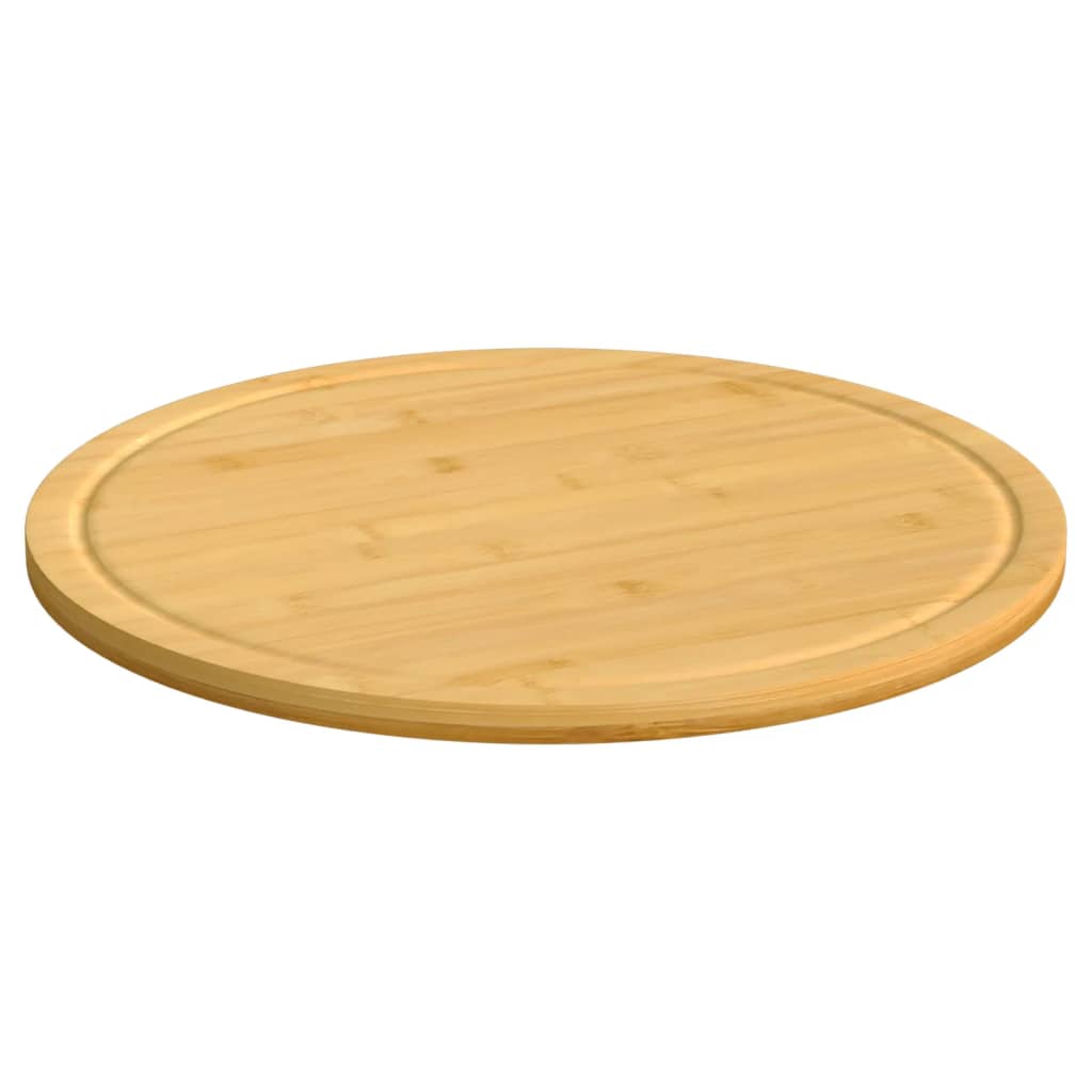 Vidaxl taglieri 6 pezzi Ø30x1,5 cm Bamboo