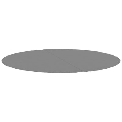Vidaxx suelo para piscina ø244 cm geotextil de poliéster gris claro