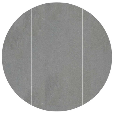 Vidaxl Pool terreno Ø306 cm poliestere geotessile grigio chiaro