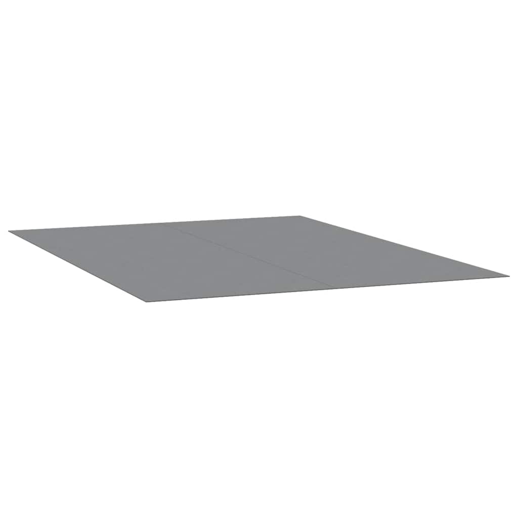 Vidaxx suelo para piscina 300x220 cm geotextil de poliéster gris claro