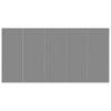 Vidaxl Pool Suelo 550x280 cm de poliéster geotextil gris claro