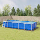 Telo per piscina Vidaxx 999x500 cm geotessile in poliestere grigio chiaro
