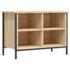 Gabinete de zapatos Vidaxl 69x35x50 cm de madera propiedad de Oak de Oak