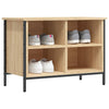 Gabinete de zapatos Vidaxl 69x35x50 cm de madera propiedad de Oak de Oak