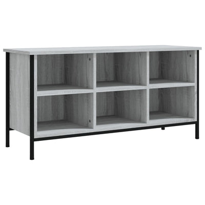 Vidaxl Cabinet da scarpe 100x35x50 cm Colore in quercia Sonoma in legno Sonoma