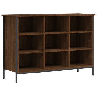 Vidaxl Cabinet da scarpe 100x35x70 cm Copriato in legno di quercia in legno