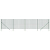 Vidaxl Mesh Mesh FET 1.4x10 M de acero galvanizado verde